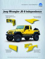 Jeep Wrangler JK-8 Independence Pickup Truck Kit by Mopar 2011 года